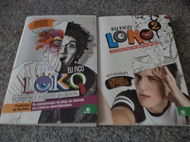 Livro Eu Fico Loko 1 e 2