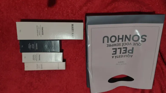 Kit Mary Kay tratamento de pele rosto 