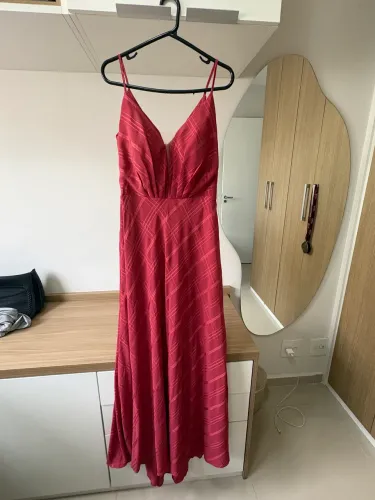 Vestido de festa / Rosa canela
