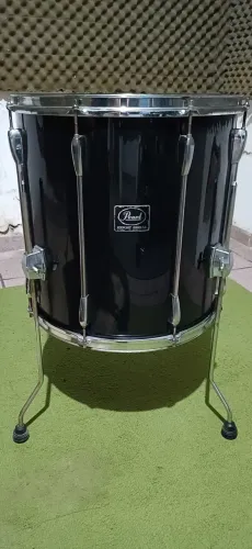 Surdo Bateria Pearl Export. Laqueado e cromados impecáveis. 16 polegadas.