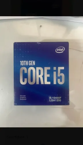 Processador Intel Core 15-10400F, 2,9 GHZ (4,3 GHz Turbo)