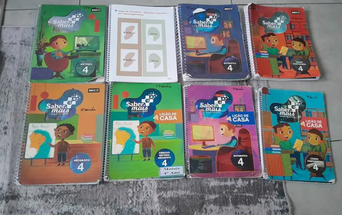 Livros Didáticos Saber Mais 4° Ano Fundamental