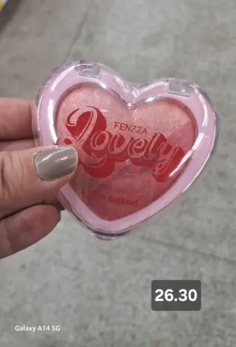 Blush e iluminador Fenzza