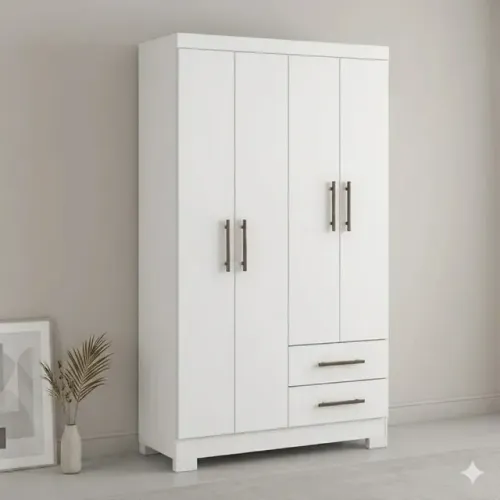 Guarda Roupa Vitoria Branco Novo!