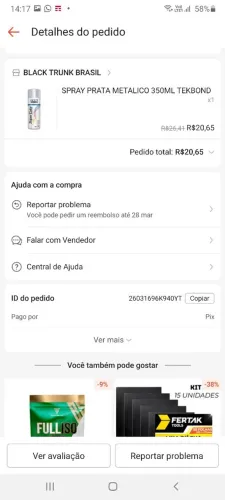 Tinta spray prata metálico 