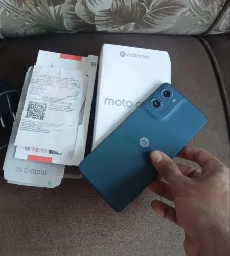 Moto G06 128GB Com Nota e Garantia de 10 meses ainda