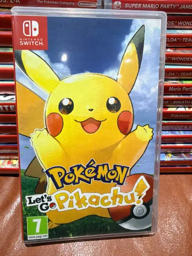Pokémon: Lets Go, Pikachu! Nintendo Switch