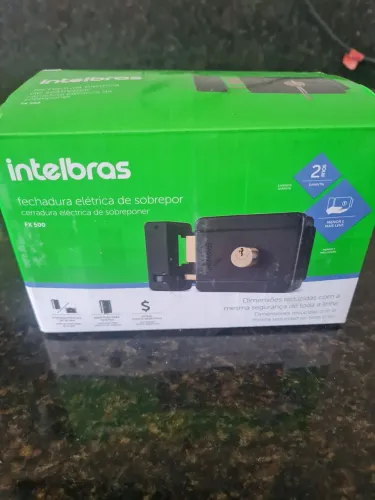 Fechadura elétrica de sobrepor Intelbras