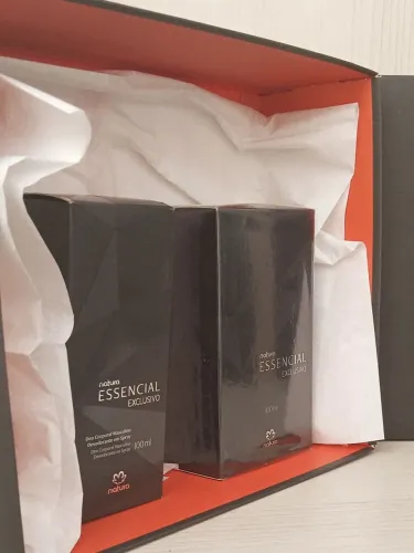 Kit perfume + desodorante -essencial natura