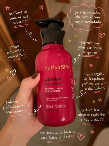Hidratante Nativa SPA em promoção