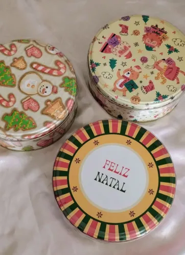 Latas de Natal