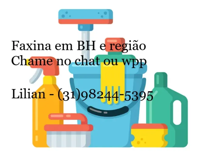 Faxinas em geral BH e região