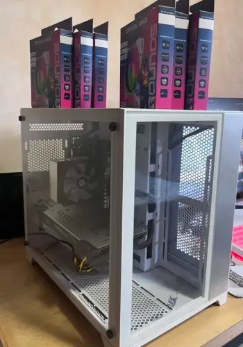 PC GAMER I3 9100F/GTX 1070 TI/16 RAM + FANS ARGB