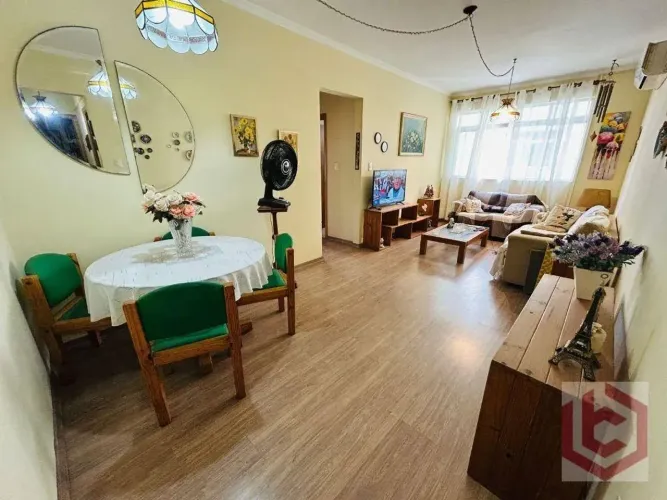 Apartamento com 2 dormitórios à venda, 77 m² por R$ 650.000,00 - Aparecida - Santos/SP