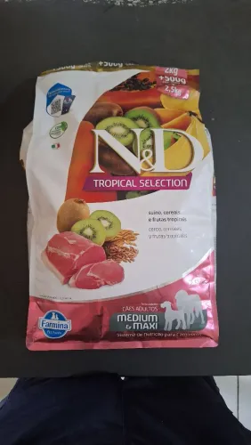 Ração ND adulto/ porte medium e maxi