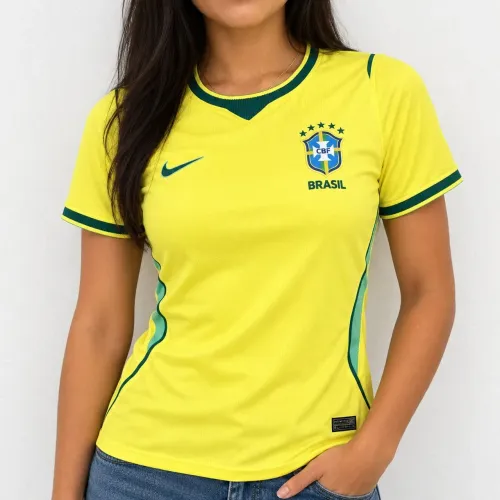 Camisa Seleção Brasil Feminina Tailandesa (M e G)