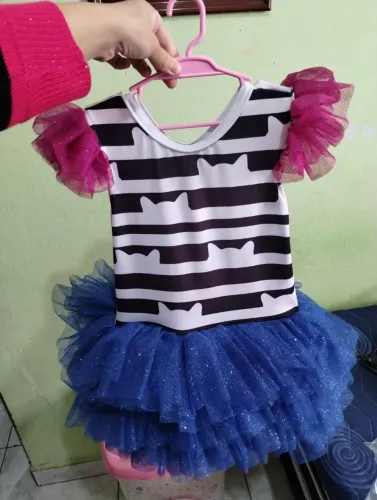 Vestido da casa mágica da gabby