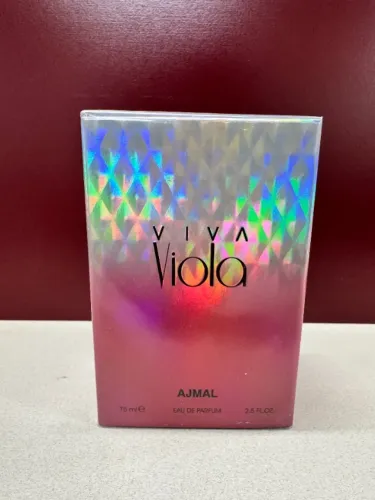 Perfume Viva Viola Ajmal Eau De Parfum 75mL Original Novo Lacrado