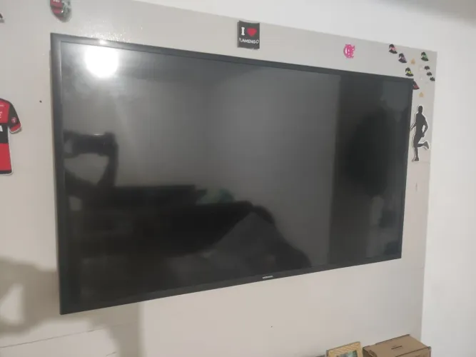 Tv Samsung 43 polegadas leads queimados 