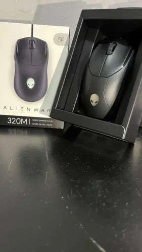 Mouse Gamer Alienware AW320M RGB 19.000 DPI - Novo Sem Uso