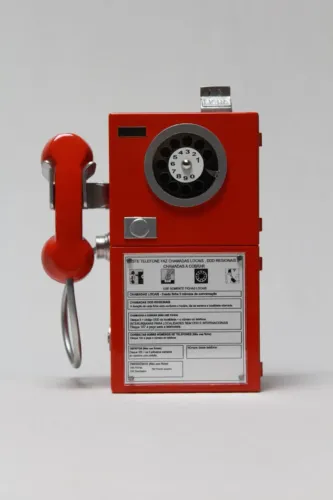 miniatura orelhão anos 80