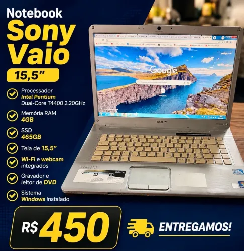Notebook Sony Vaio