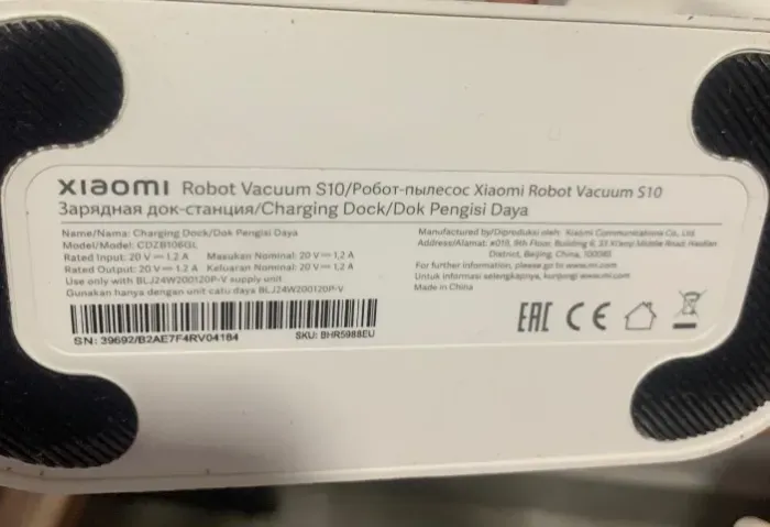 Xiaomi robô aspirador s10
