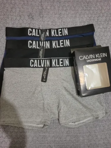 KIT 3 CUECAS BOX CALVIN KLEIN GG - ORIGINAL