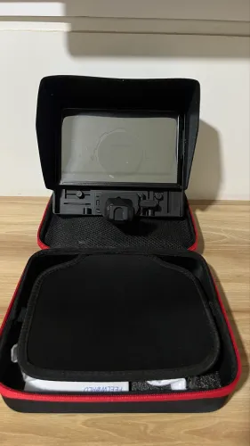 Teleprompter Portátil com controle remoto. Produto novo.