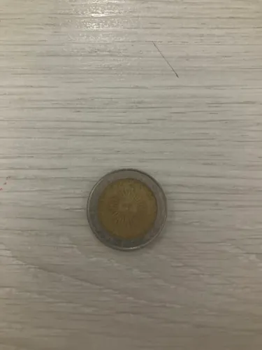 Moeda de 1 peso da república Argentina de 1995