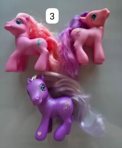 Lote 3 my litte pony g3.
