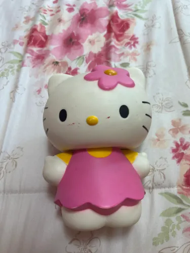 Boneca Hello Kitty Vintage Grow (2005) Em Vinil