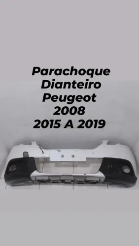 Parachoque Dianteiro Peugeot 208 2015 A 2019 original