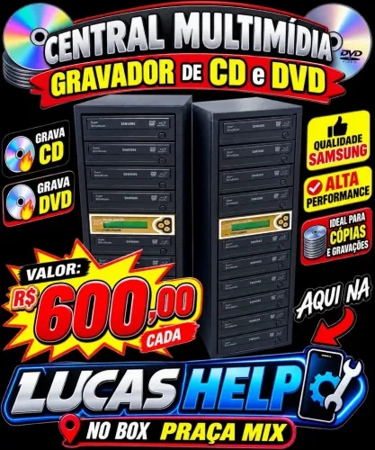 Duplicadora cd dvd