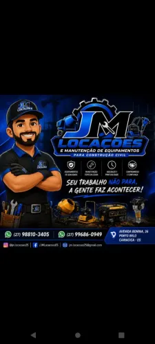 locação e manutenção de equipamentos para construção civil