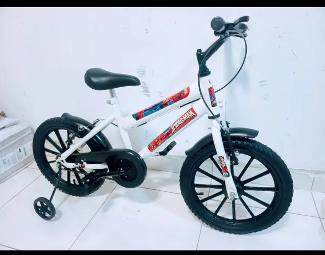 BICICLETA INFANTIL ARO 16 ( 3 A 7 ) ANOS 