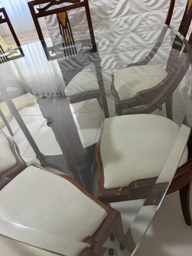 Mesa de madeira móveis design luxo