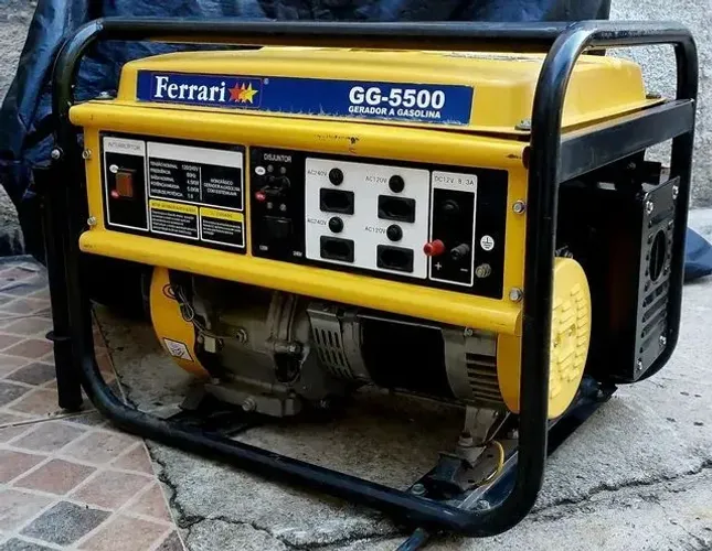 Gerador gasolina 5500 Ferrari novo