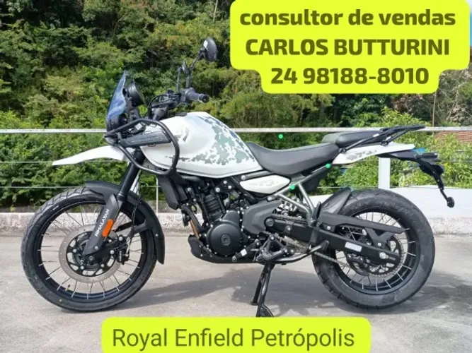 Himalayan 450 Kamet White 2026 - Consultor CARLOS BUTTURINI\