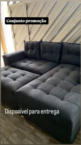 SOFÁ . Cinza cinza 