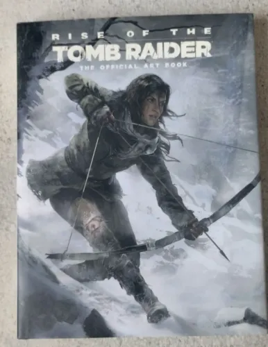 TOMB RAIDER RISE OF TOMB RAIDER THE OFFICIAL ART BOOK LIVRO 