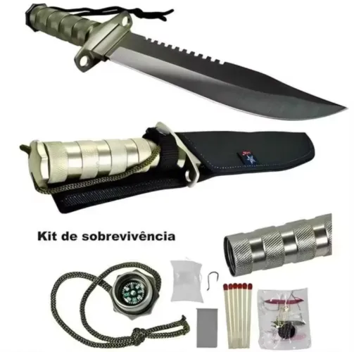 Kit de sobrevivência faça pra pesca caça e outros