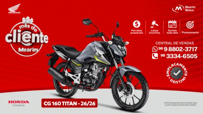 CG TITAN 160 HONDA - 2026/2026