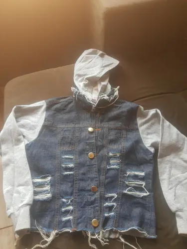 Jaqueta feminina jeans