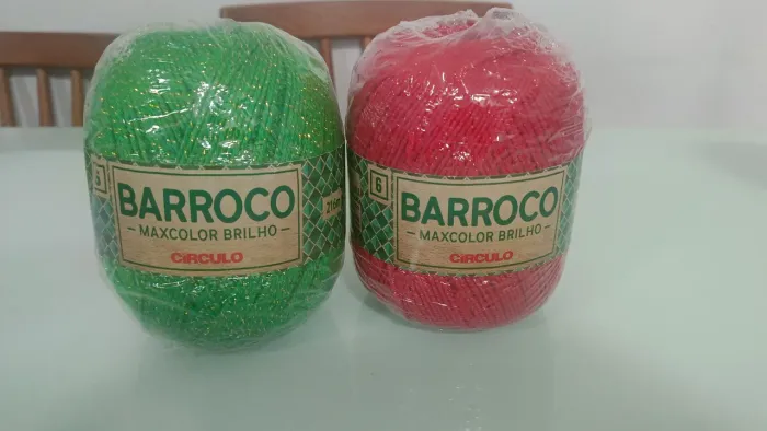 Linhas crochê Barroco
