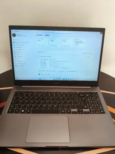 Notebook Samsung I3-1115G4, 8Gb de RAM, SSD 120Gb (ou HD 1 TB)