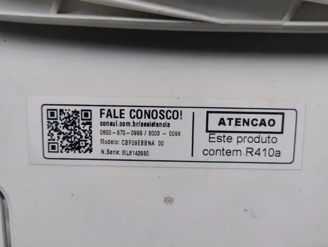 Evaporadora Consul inverter