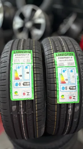 2 pneus 185/55R15 novos