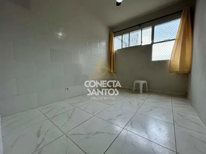 Apto com 1 quarto, Itararé, São Vicente -Cod: 1086