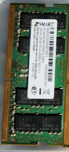 Memória RAM SMART 16GB 2666Mhz DDR4 2Rx8 SODIMM